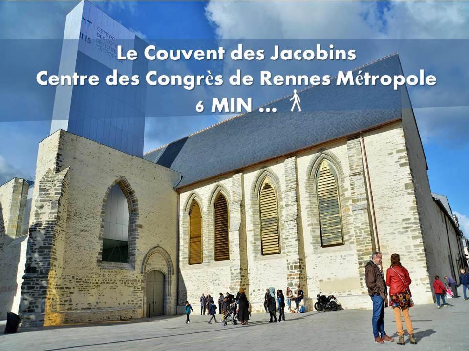Ty Nid Studio Rennes Hypercentre Hoche-St-Anne Exterior foto